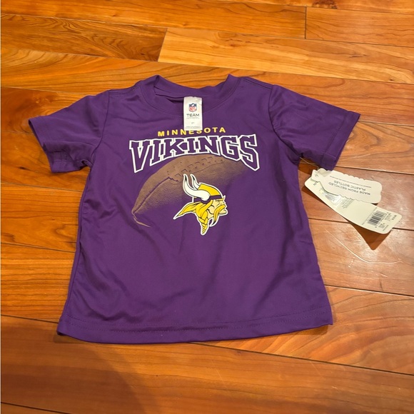 Minnesota Vikings 2T Kids Football Shirts - Picture 2 of 5